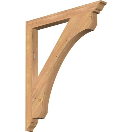 Ekena Millwork Legacy Traditional Smooth Bracket, Western Red Cedar, 3 1/2"W x 38"D x 44"H BKT04X38X44LEC01SWR